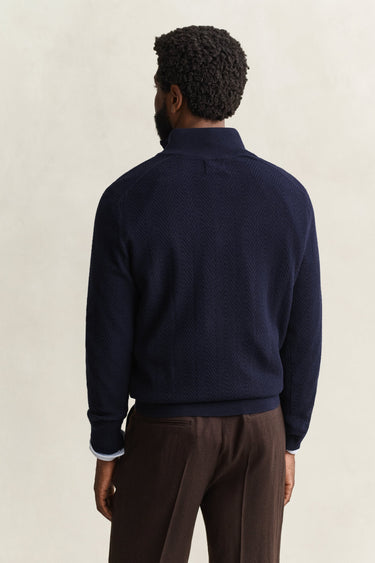 Pull à demi-zip