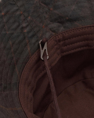 Chapeau à motif tartan