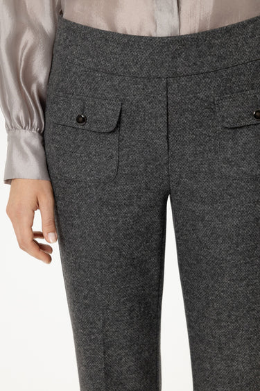 Pantalon évasé en Punto-Milano