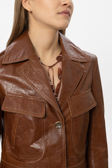 Veste en cuir