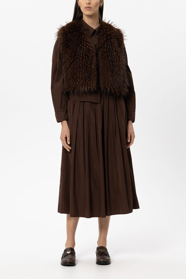 Gilet en fausse fourrure