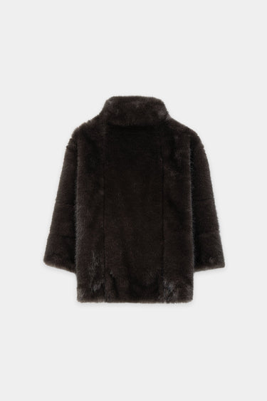 Veste en fausse fourrure