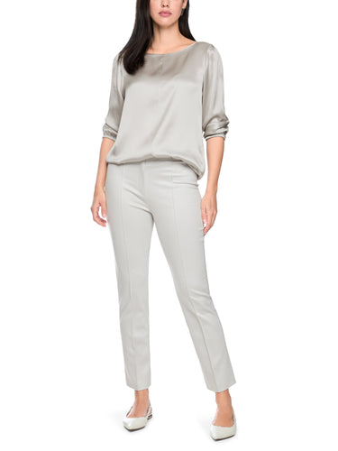 Seidenbluse mit 3/4-Ärmeln