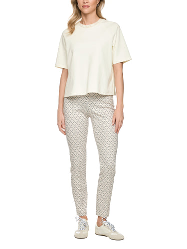 Oversize-T-Shirt aus Baumwollmischgewebe