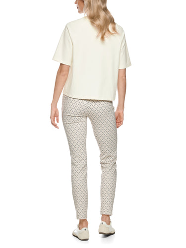 Oversize-T-Shirt aus Baumwollmischgewebe