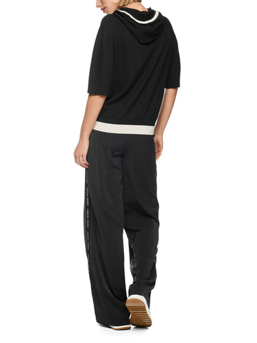 Kapuzenpullover aus Feinstrick