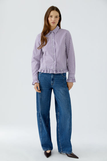 Blouse à rayures