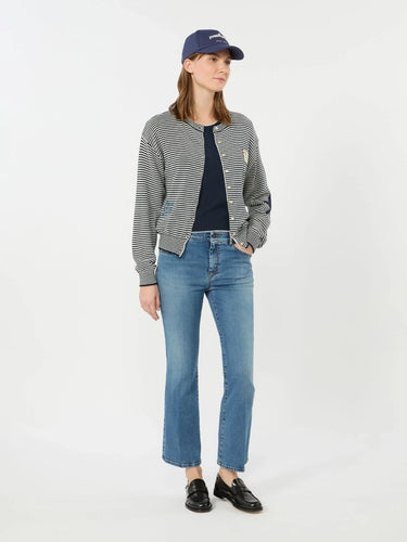 Cardigan rayé