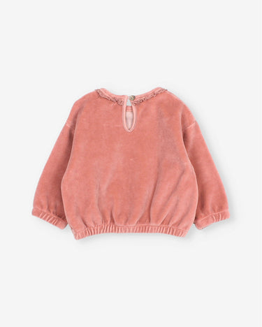 Sweatshirt en velours