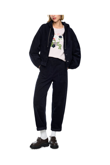 Veste en velours côtelé à capuche · Fashion Cloud ba5302b9