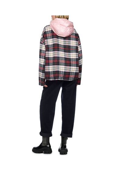 Veste réversible avec capuche matelassée · Fashion Cloud 4dbc35a0