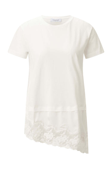 T-Shirt with Lace Detail · Fashion Cloud 7224ec24