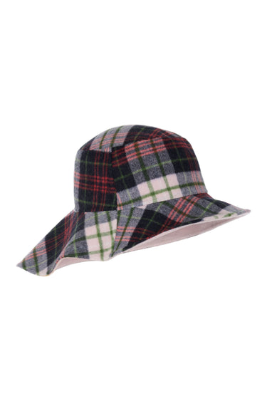 Chapeau réversible à motif à carreaux · Fashion Cloud 0d4c80e6