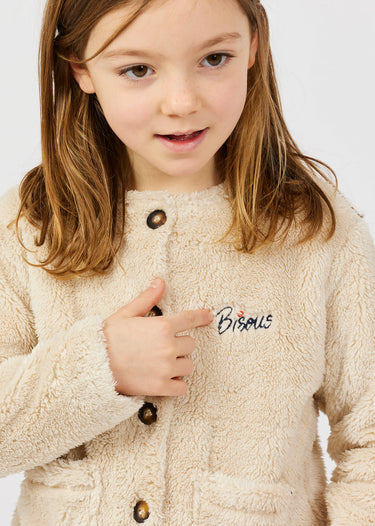 Cardigan en polaire