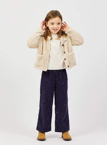 Cardigan en polaire