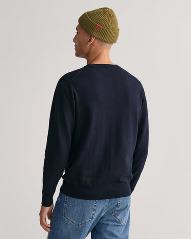 Pull col rond en coton · Fashion Cloud 117b1949