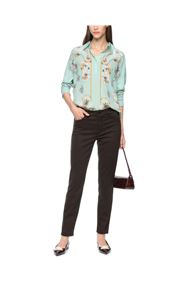Pantalon SILEA coupe slim à jambes raccourcies · Fashion Cloud 1d4929f8
