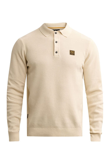 Long sleeve polo structure kni · Fashion Cloud 204823ea