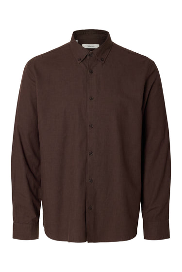 SLMCOLE-JAY REG MELANGE LS SHIRT NOOS · Fashion Cloud 2b266f74