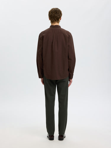 SLMCOLE-JAY REG MELANGE LS SHIRT NOOS · Fashion Cloud 2b266f78