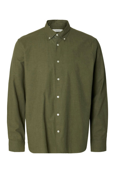 SLMCOLE-JAY MELANGE REG LS SHIRT NOOS · Fashion Cloud 56533bec