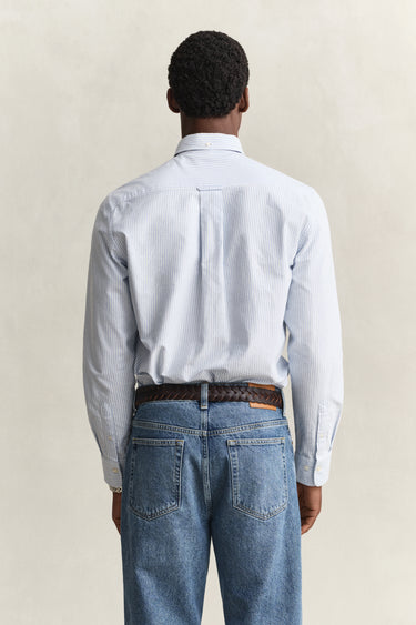 Chemise en coton Oxford regular classique à rayures · Fashion Cloud 648f2099