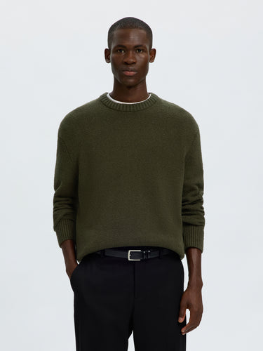 SLMALEX LS KNIT RLX CREW NECK NOOS · Fashion Cloud 6dd61736
