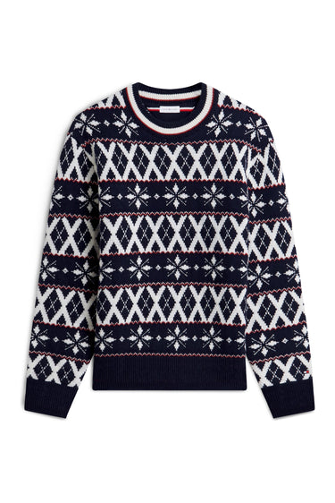 AOP FAIRISLE WOOL BLEND CREWNECK · Fashion Cloud 90770645