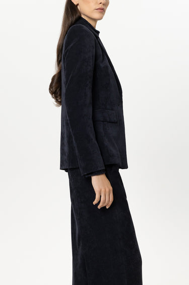 Cord-Ein-Knopf-Blazer · Fashion Cloud 9b95df02