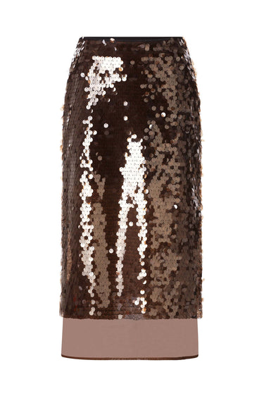 Sequin Midi Skirt · Fashion Cloud b475aee9