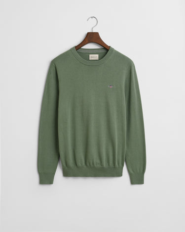 Pull col rond en coton classique · Fashion Cloud cc1388fc