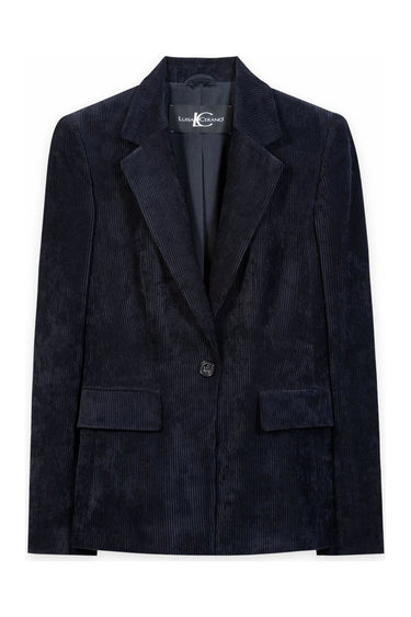 Cord-Ein-Knopf-Blazer · Fashion Cloud cd57b798