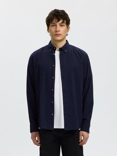 SLMCOLE-JAY MELANGE REG LS SHIRT NOOS · Fashion Cloud d5806c72
