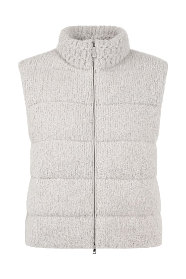 Gilet bouclé Knitted in Germany · Fashion Cloud d9cd0510
