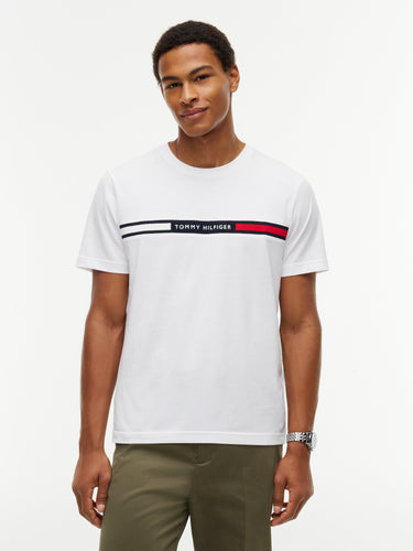 HILFIGER CHEST INSERT T-SHIRT · Fashion Cloud e091b8b3