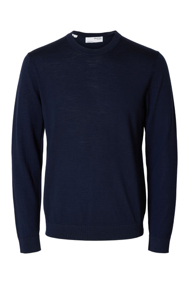 SLMTRAY LS KNIT REG MERINO CREW NOOS · Fashion Cloud ef065862
