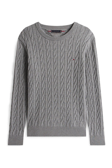 CLASSIC COTTON CABLE CREW NECK · Fashion Cloud f72c19c9