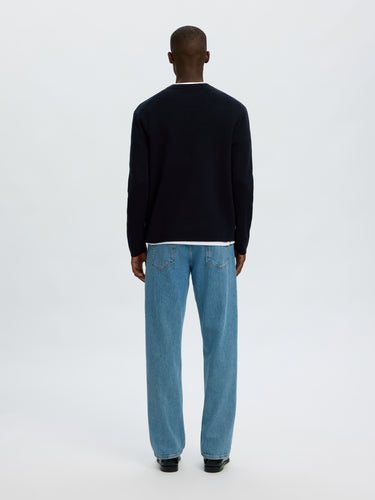 SLMMIKE LIGHT LS KNIT CREW NECK · Fashion Cloud fecc40b2