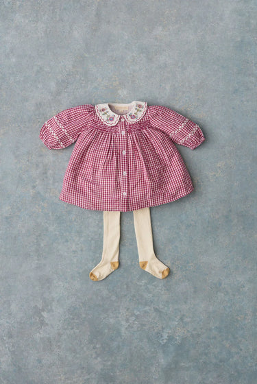 Robe à carreaux