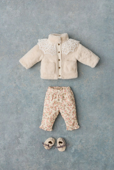 Veste en fausse fourrure