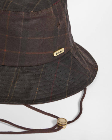 Chapeau à motif tartan