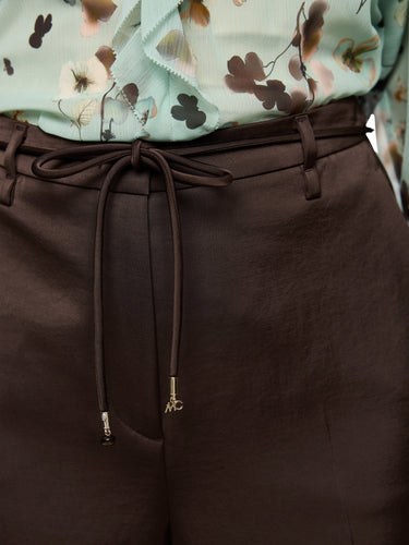 Pantalon en satin