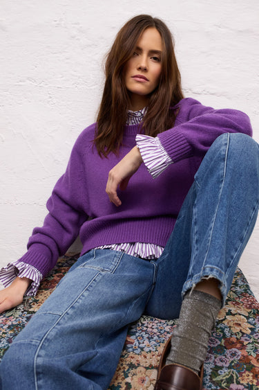 Blouse à rayures