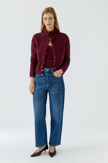 Cardigan à franges