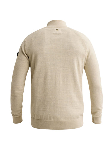 Pull à demi-zip