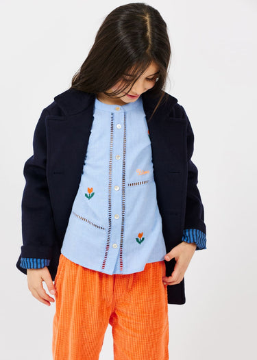 Blouse brodée