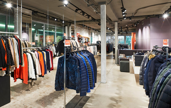 Angéloz Mode Outlet, espace de vente