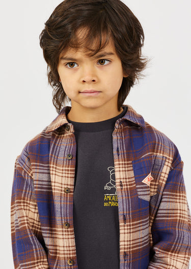 Chemise à carreaux