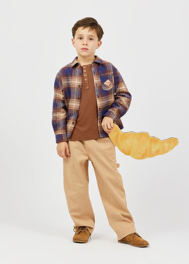 Chemise à carreaux