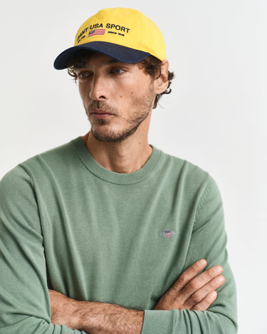 Pull col rond en coton classique · Fashion Cloud 112ecd71